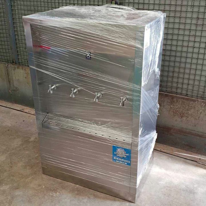 ตู้กดน้ำเย็นสแตนเลส แบบต่อท่อ 4 ก๊อก MAXCOOL รุ่น MC-4PW - Image 3