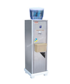 ตู้กดน้ำเย็น สแตนเลส MAXCOOL น้ำเย็น 1 ก๊อก พร้อมถังสำรองน้ำ รุ่น STD+WFWST8L